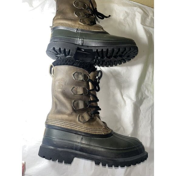 Sorel Caribou Winter Waterproof Boots Women’s 6 Made In Canada - Picture 8 of 12